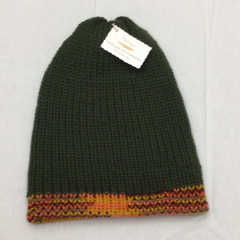 (2 Styles/1 Price) Handmade Reversible Beanie Collection # 412